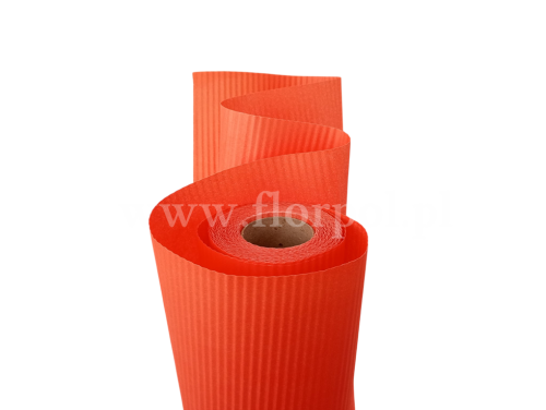 Papier karbowany 1szt #54 pomarańcza