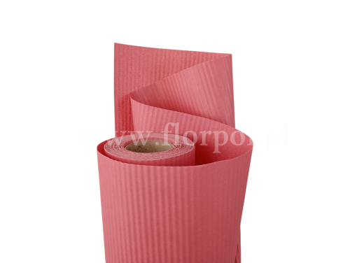 Papier karbowany 1szt #22 b. róż