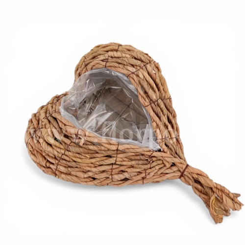 serce do kompozycji 1szt naturalny (CD-530) 