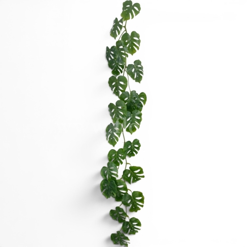 Girlanda monstera 1szt green  (ART IVY09)