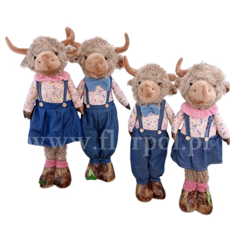 Bawół ON - figurka 1szt granat/róż(GG8260019-2B)