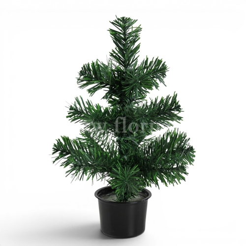 Standard Choinka sztuczna w cemencie 45cm  1szt zielony