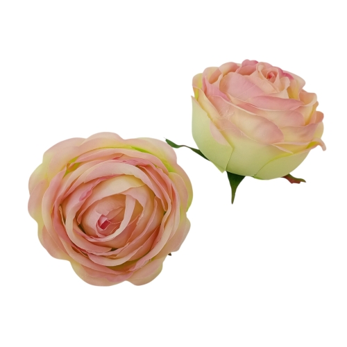 Róża zwijana Poppy Rose 12szt #2252 green/dirty pink (SUN564)