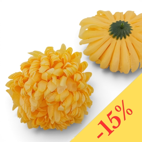 Chryzantema ananas 6szt #10 żółtko (Basia)