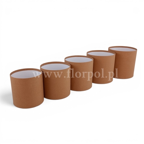 Flower box jednobarwny bez pokrywy kpl 5szt beżowy (H2510310)