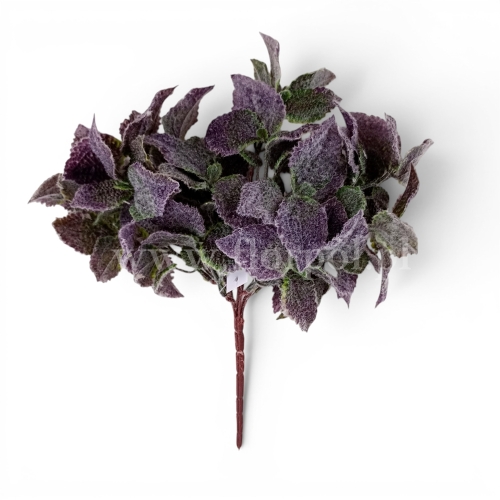 Mięta flokowana - bukiet 1szt purple (TIK165)