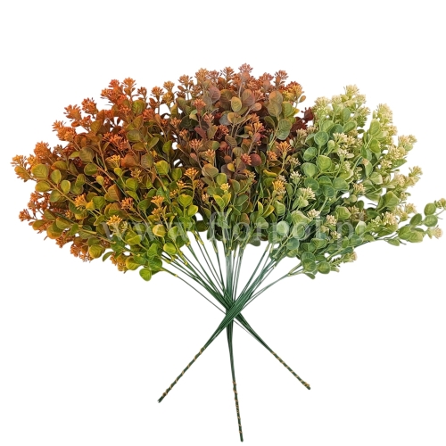 Eukaliptus populus z kwiatostanami  - dodatek 192szt mix (Z825)