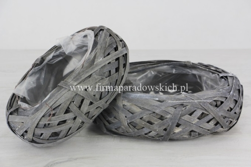  osłonka spłaszczona fi25  1szt szary (CR1971-25)